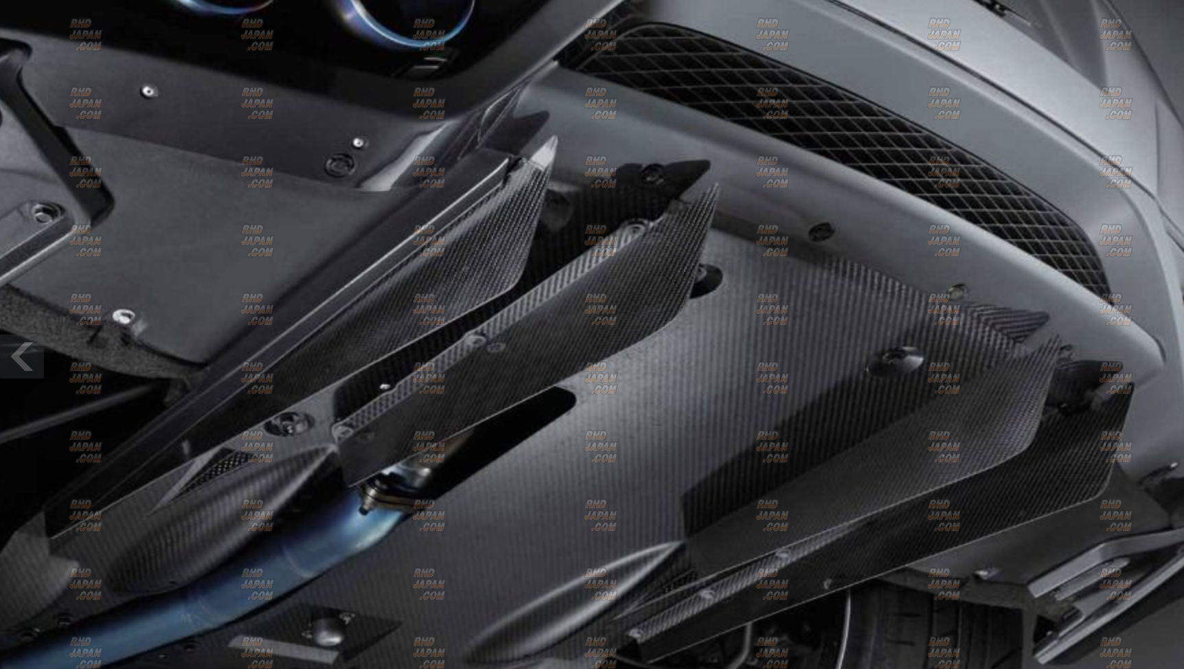 Nismo Rear Diffuser Fin Set Dry Carbon Fiber - GT-R R35 MY11~MY15